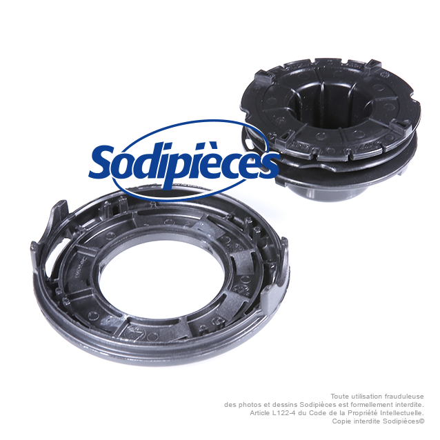 Tête débroussailleuse Tecomec SuperPro Ø130 mm. Kit couvercle inférieur + bobine fil