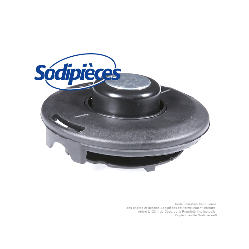 Tête débroussailleuse Tecomec SuperPro Ø130 mm. Kit couvercle inférieur + bobine fil