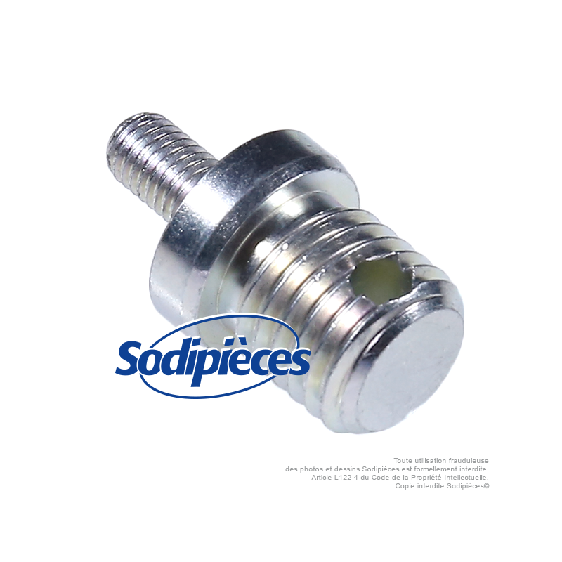 Adaptateur tête débroussailleuse M7 x 1 LHM pour Tecomec Easy Work Ø109, Ø130 mm