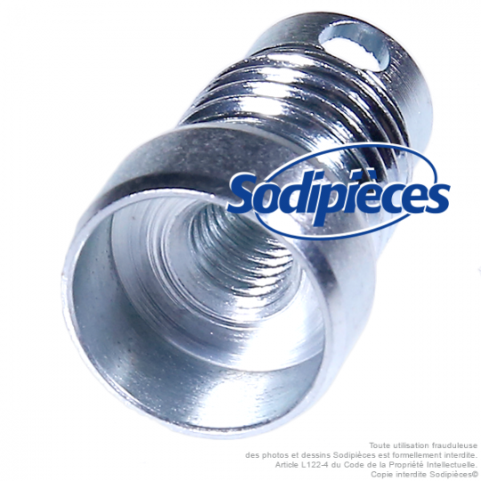 Adaptateur tête débroussailleuse M8 x 1,25 LHF pour Tecomec Easy Work Ø109, Ø130 mm