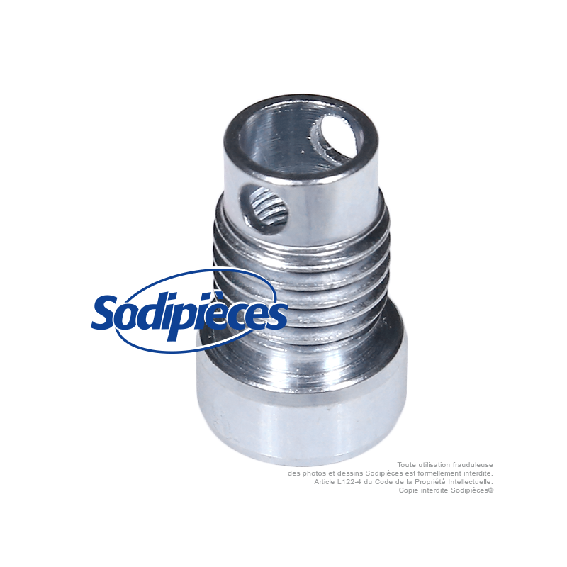 Adaptateur tête débroussailleuse M10 x 1 LHF pour Tecomec Easy Work Ø109, Ø130 mm