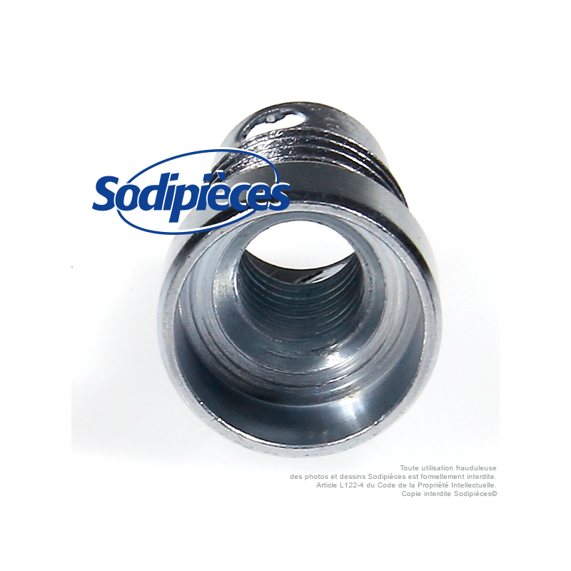 Adaptateur tête débroussailleuse M10 x 1,5 LHF pour Tecomec Easy Work Ø109, Ø130 mm