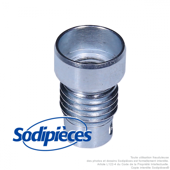 Adaptateur tête débroussailleuse M12 x 1,25 LHF pour Tecomec Easy Work Ø109, Ø130 mm