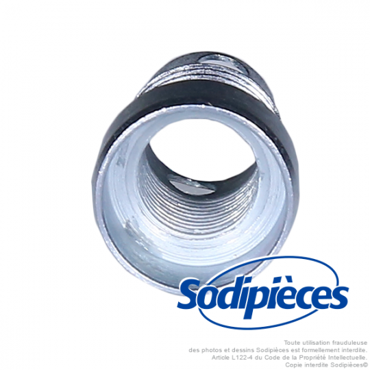 Adaptateur tête débroussailleuse M12 x 1,25 LHF pour Tecomec Easy Work Ø109, Ø130 mm