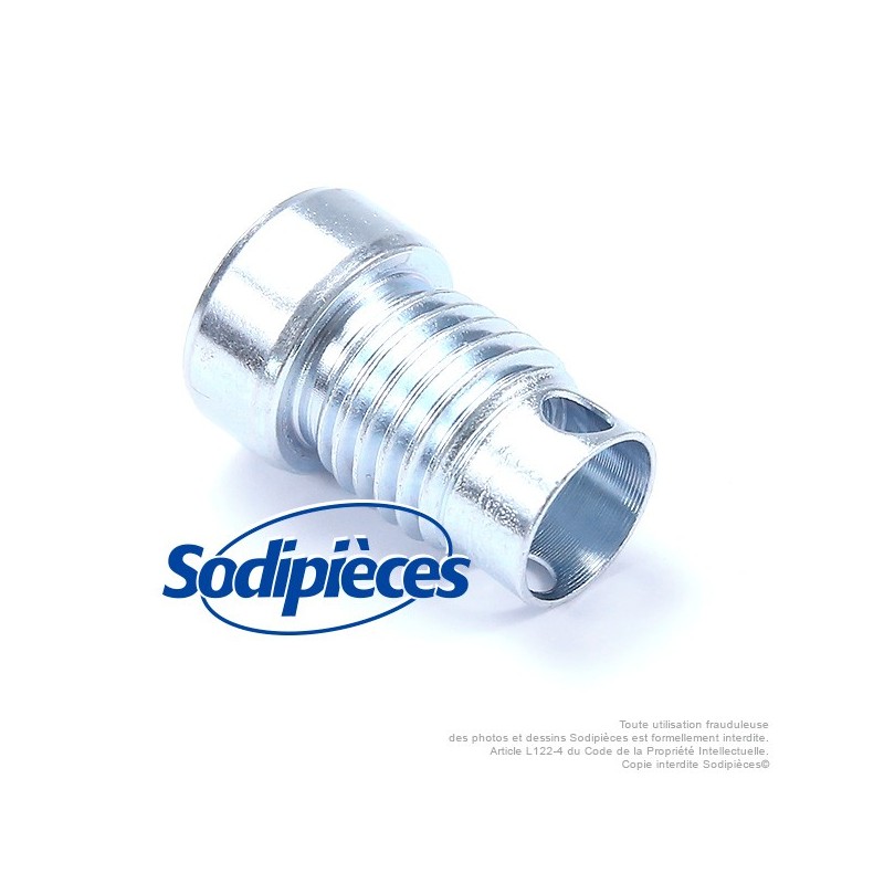 Adaptateur tête débroussailleuse M12 x 1,5 LHF pour Tecomec Easy Work Ø109, Ø130 mm