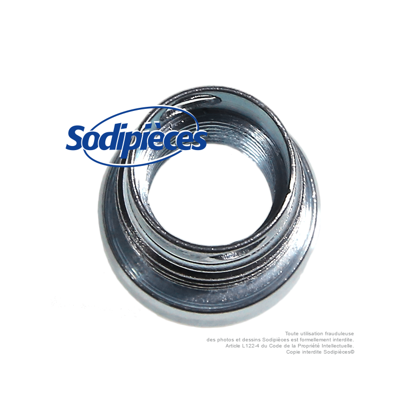 Adaptateur tête débroussailleuse M12 x 1,75 LHF pour Tecomec Easy Work Ø109, Ø130 mm