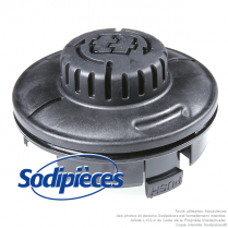 Tête débroussailleuse Tecomec Easy Work Ø109 mm. Kit couvercle inférieur + bouton
