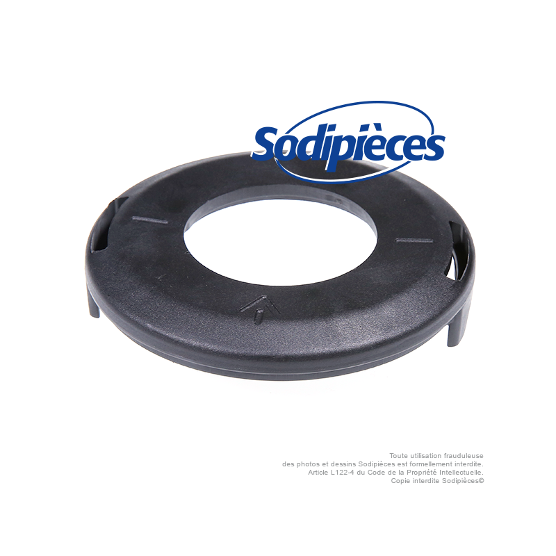 tête débroussailleuse Tecomec. Couvercle inférieur