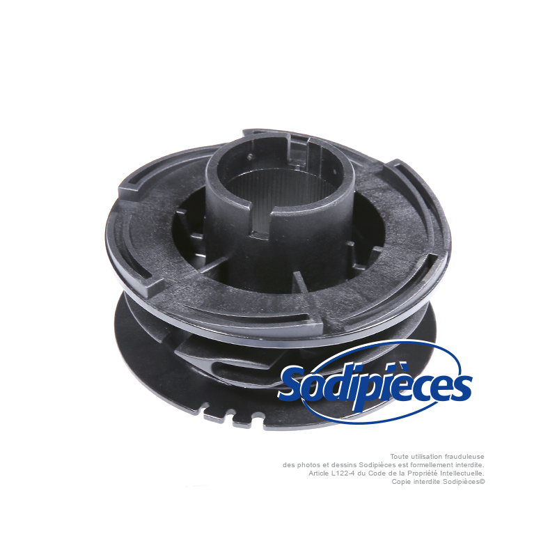 Tête débroussailleuse Tecomec Easy Work Ø130 mm. Bobine de fil