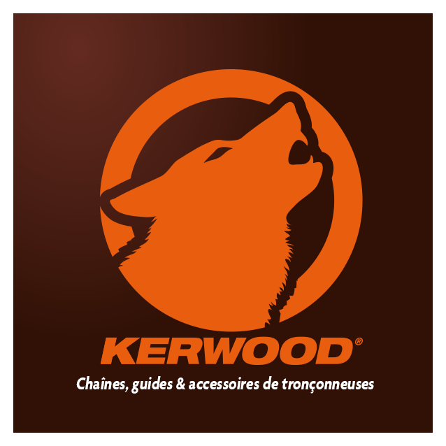 Chaîne tronçonneuse KERWOOD 72 maillons 3/8”, 1,6mm. Par 5