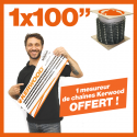 1 mesureur Kerwood de chaînes tronçonneuses  offert pour l'achat d'une chaine Kerwood 100" ou 25"  !