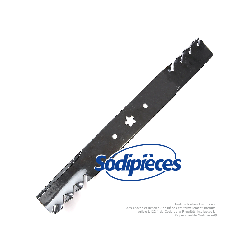 Lame pour Husqvarna, Electrolux 138498. Coupe 53,5 cm