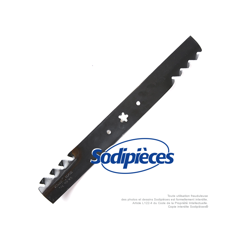 Lame pour Husqvarna, Electrolux 138498. Coupe 53,5 cm