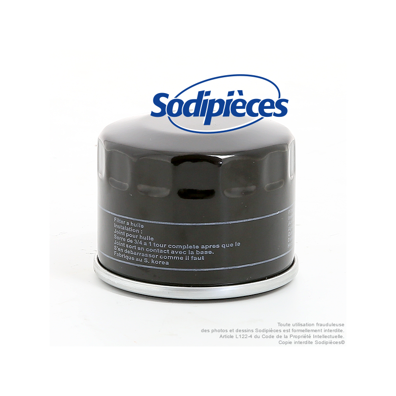 Filtre à huile pour MTD modèles 4P90HU, 4P90JHA, 4P90JU, 4P90JUA, 4P90JUB, 4P90MU, 4P90MUA, 4P90MUB