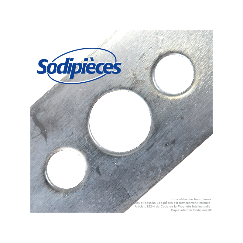 Lame tondeuse 33 cm. Al. ??. pour Flymo