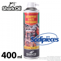 Dégrippant haute performance Shark Oil. Protège, lubrifie. Aérosol de 400 ml.