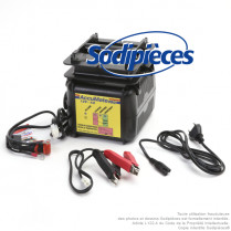 Chargeur pour 12/24V, AGM, GEL et conventionnelles - Courant de charge: 4A