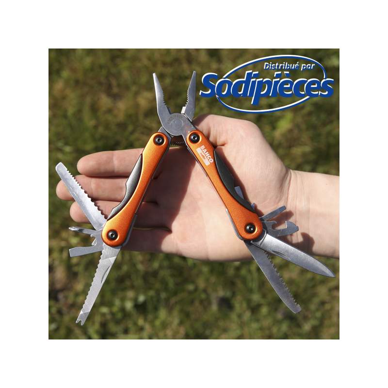 Outil multiusage 18 fonctions MTT151 Bahco Pradines. Style "couteau suisse"