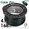 Fil débroussailleuse Cuter'Pro ®. Bobine 4 mm x 168 m. Hélicoïdal Fil débroussailleuse Cuter'Pro ®. Bobine 4 mm x 168 m. Hélicoïdal