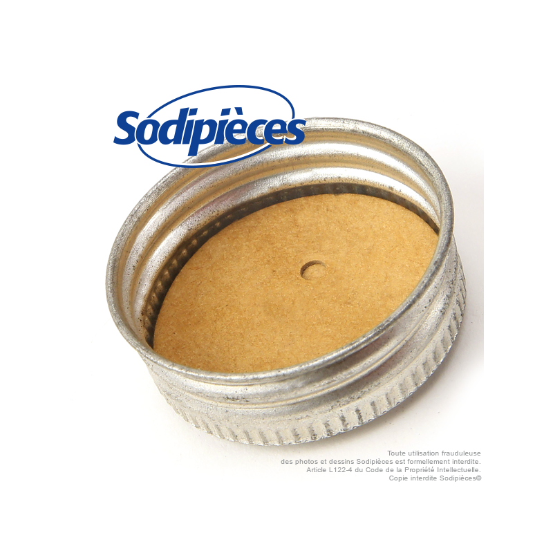 Bouchon essence métal pour Tecumseh Ø 38 mm