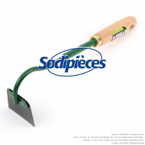 Binette à fleur manche bambou