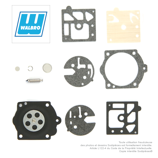 Kit membrane WALBRO K10-HDB. Origine