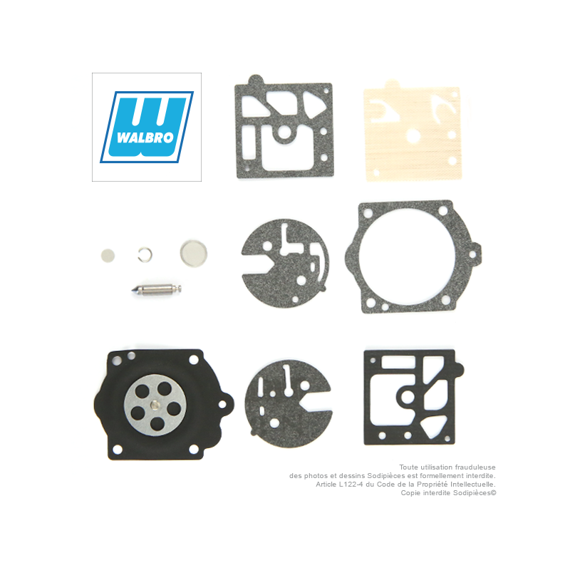 Kit membrane WALBRO K10-HDB. Origine