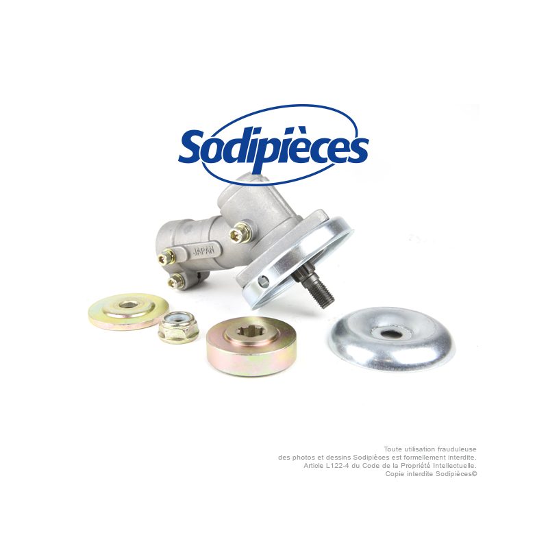 Renvoi d'angle pour TL33, TL43, TL52. 9 dents