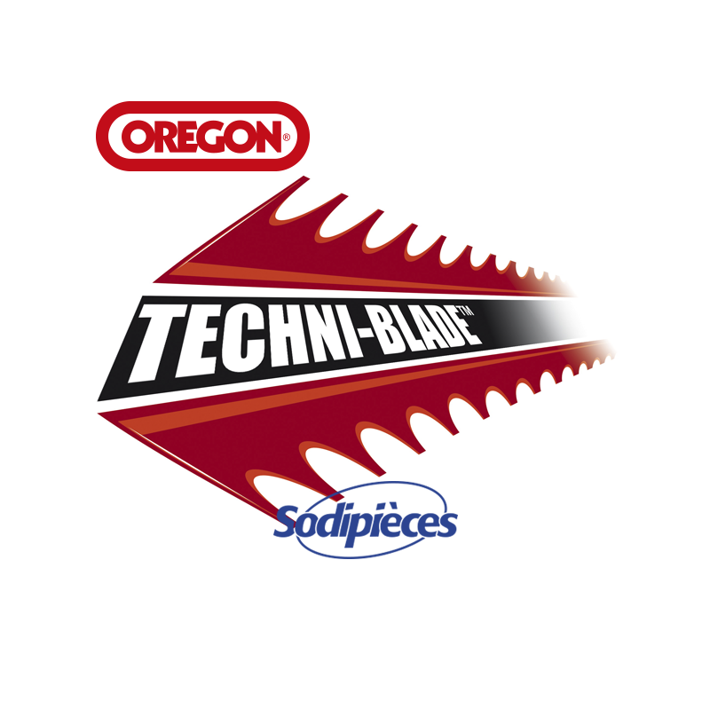  Fil TechniBlade rouge Orégon. 7 mm. Tube de 40 brins