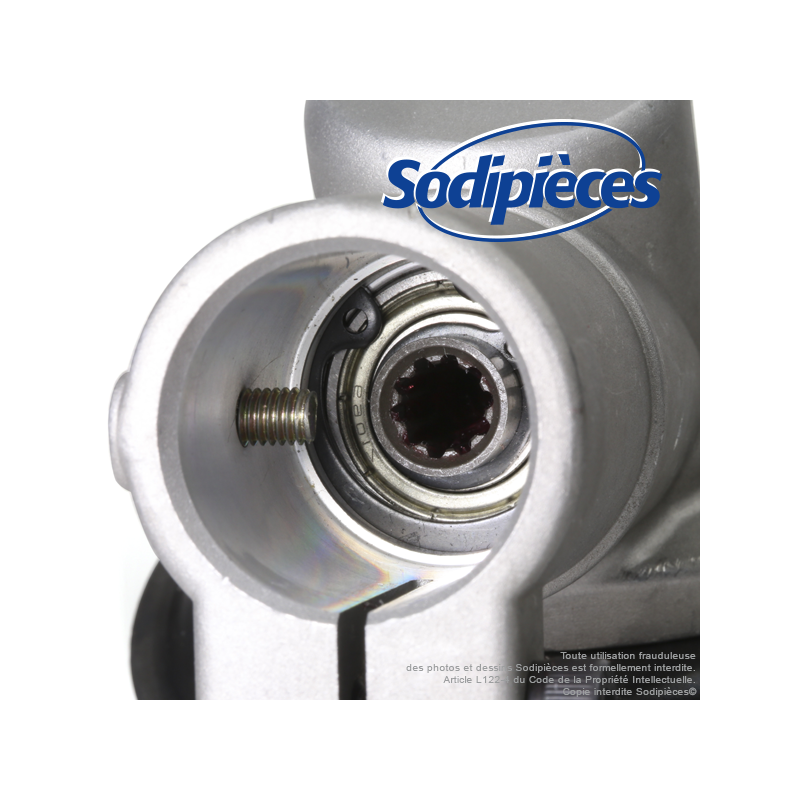 Renvoi d'angle entrainement 10 cannelures