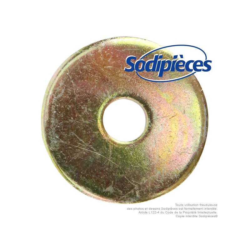 Rondelle Ø ext. 37 mm - Ø int. 10 mm pour lame universelle
