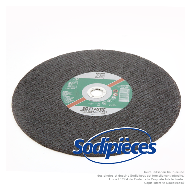 Disque à tronçonner pour pierres dures 300 x 22,2 
