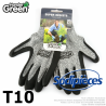 Gants anti-coupure Handergreen. Gris/noir. Taille 10 Gants anti-coupure Handergreen. Gris/noir. Taille 10