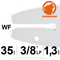 Guide Kerwood. 35 cm, 3/8"LP. 1,3 mm. 14B2KCWF