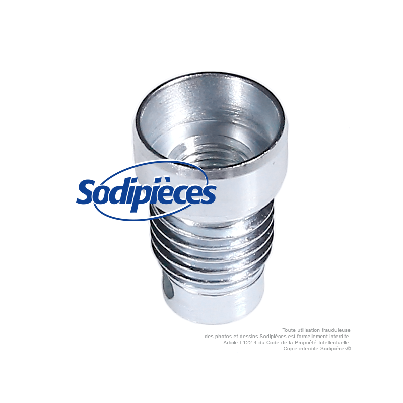 Adaptateur tête débroussailleuse M10 x 1,25 LHF pour Tecomec Easy Work Ø109, Ø130 mm