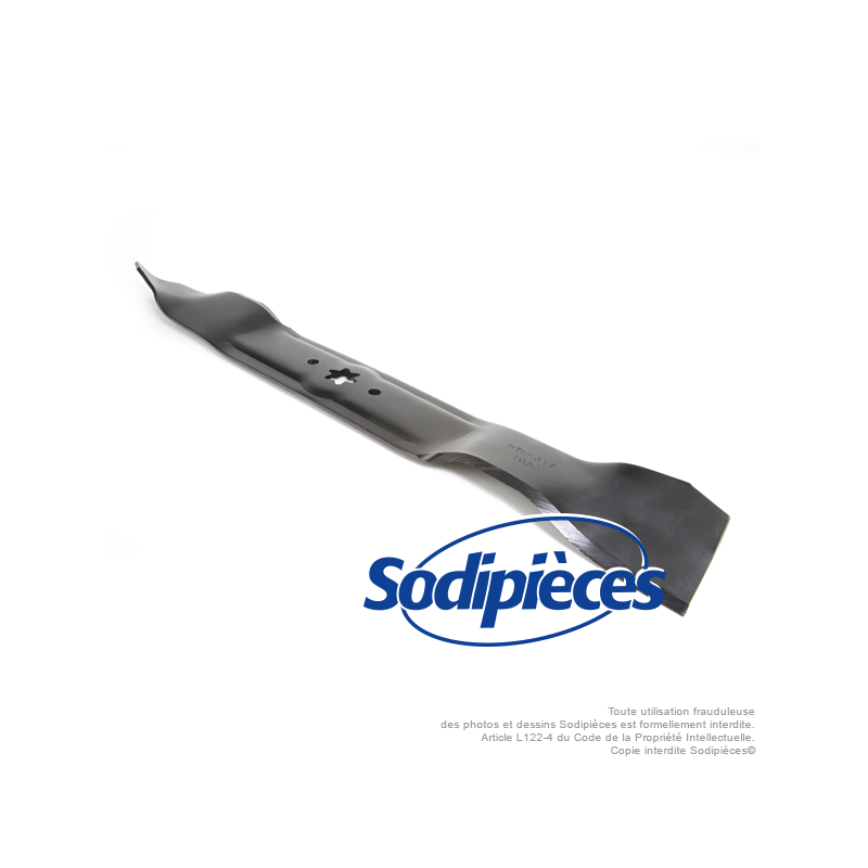 Lame pour MTD 942-0616, 742-0616. Coupe 54 cm