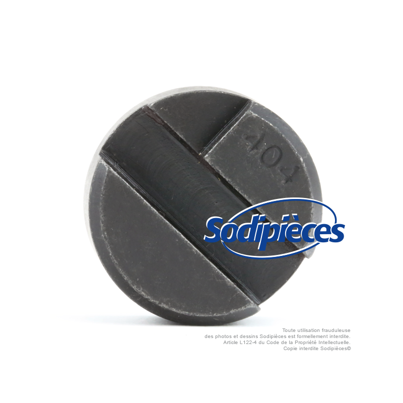 Enclume 404" pour affuteuse hydraulique Tecomec