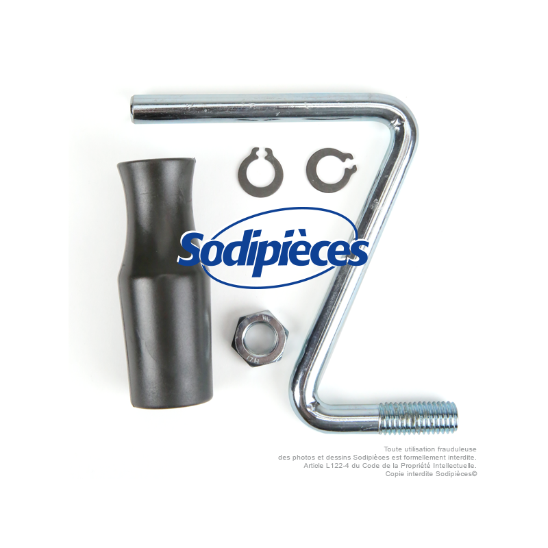 Poignée pour affuteuse hydraulique Tecomec