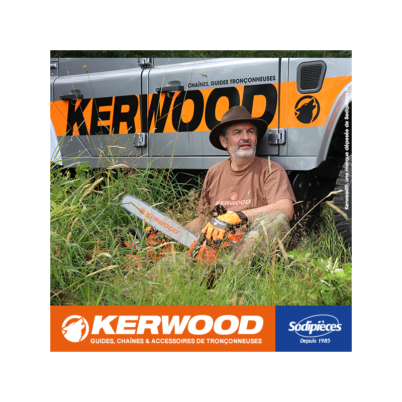 Chaîne KERWOOD 64 maillons 0.325", 1.5mm