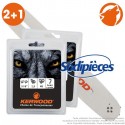 Kit 1 guide 30 cm 3/8”LP 1,3 mm + 2 chaînes 45m 3/8" LP 1,3 mm. Kerwood