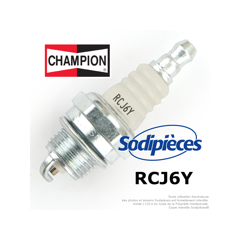 Bougie Champion CCH852 remplace RCJ6Y/T04