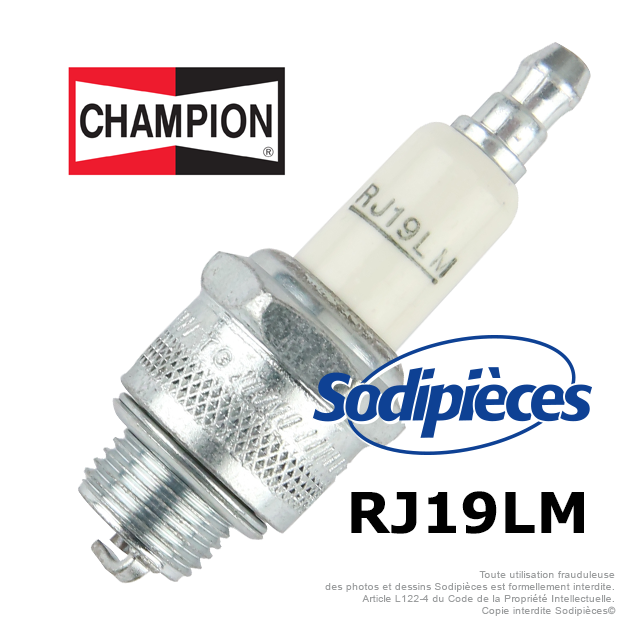 Bougie Champion RJ19LM/T10 Bougie Champion RJ19LM/T10