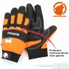 Gants forestier Kerwood noir. Protection main gauche taille M / 9.  Class 1