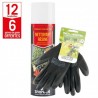 12 aérosols dissolvant résine Shark Oil + 6 paires de gants Multi-services HanderGreen OFFERTES