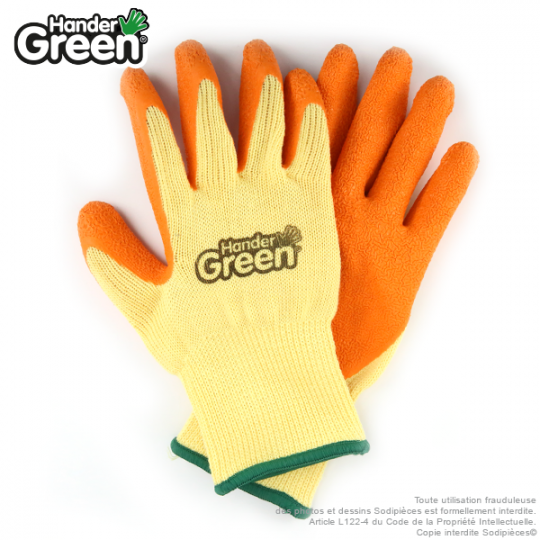 3 visières avec grillage métal + 1 paire de gants Travaux Délicat HanderGreen OFFERTE