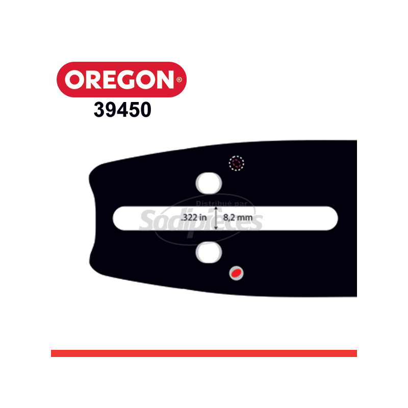 Guide OREGON Pro Lite 39450. 45 cm