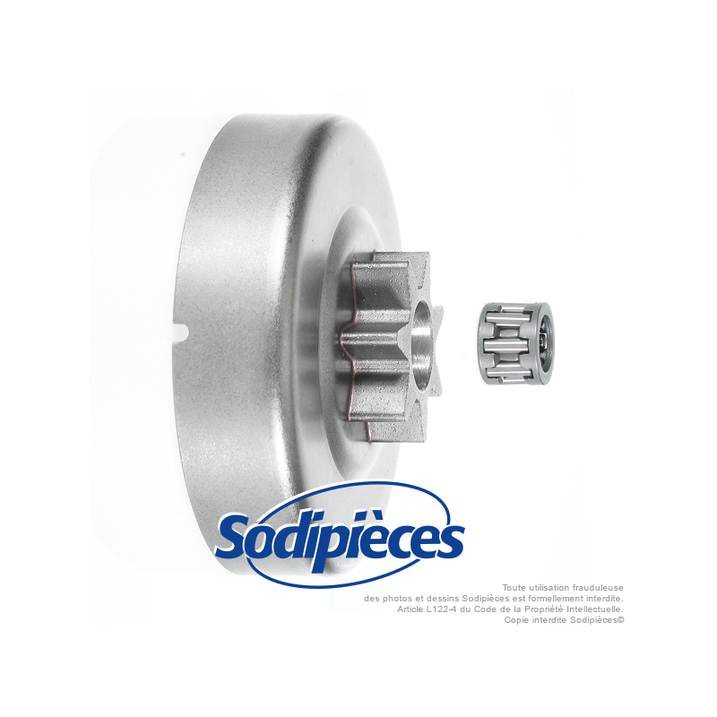 Pignon d'entrainement 3/8" pour  Stihl 064, MS640, 066, MS660, MS650, MS661