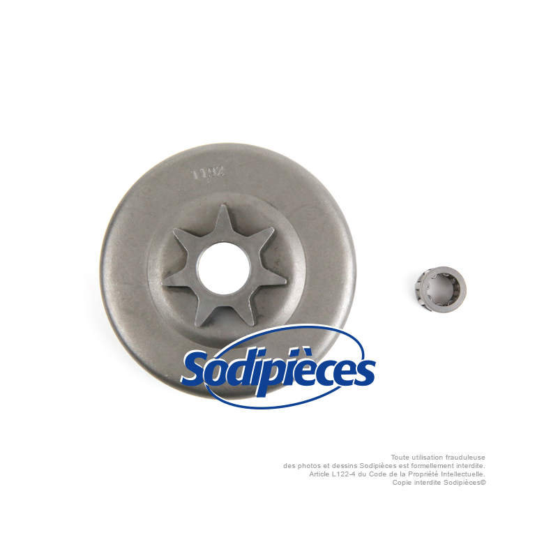 Pignon d'entrainement. 404" pour Stihl 064, MS640, 066, MS660, MS650, MS661.