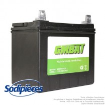 Batterie U1R9. Sans entretien pour tondeuse