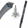 Kit pour AYP 77 cm. Courroie+palier+lame